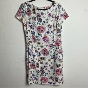 Zara basic floral dress size M